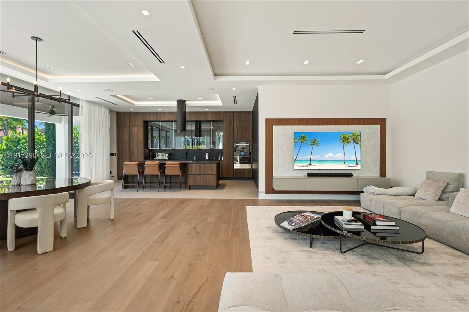 900 Washington Street Hollywood, FL 33019 - Photo 12 of 61 a living room with furniture and a large window