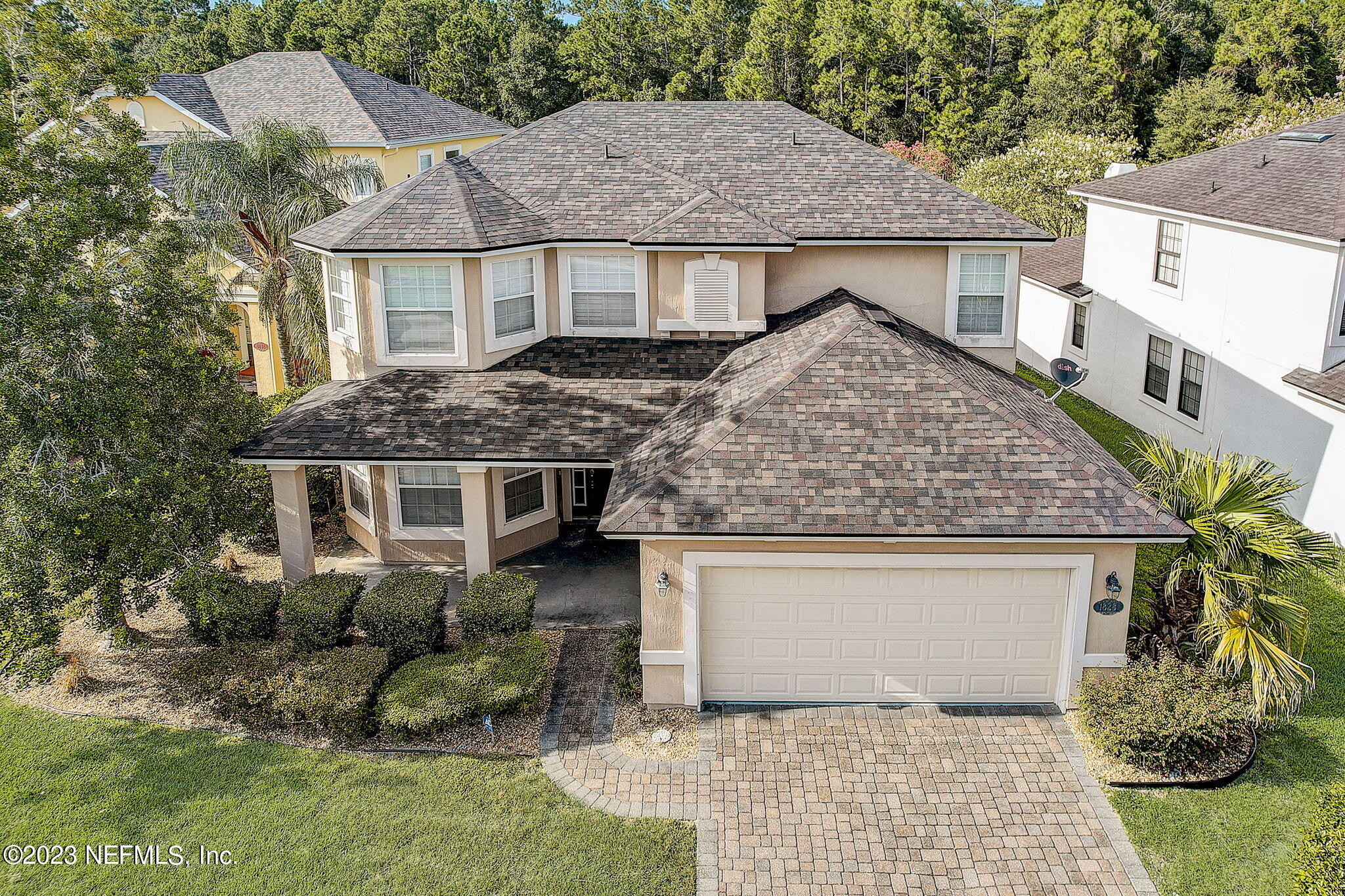 1828 Rear Admiral Lane St. Johns, FL 32259 - Photo 41 of 48 a front view of house with yard
