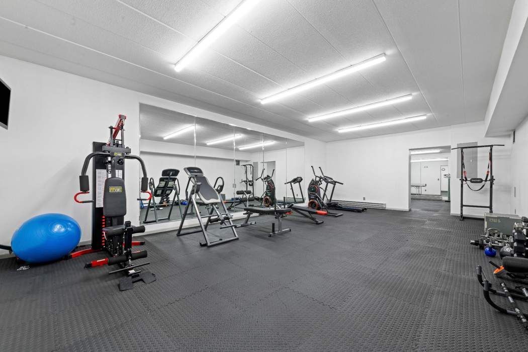 23-22 30th Road, Unit 10H Queens, NY 11102 - Photo 13 of 16 a view of a room with gym equipment