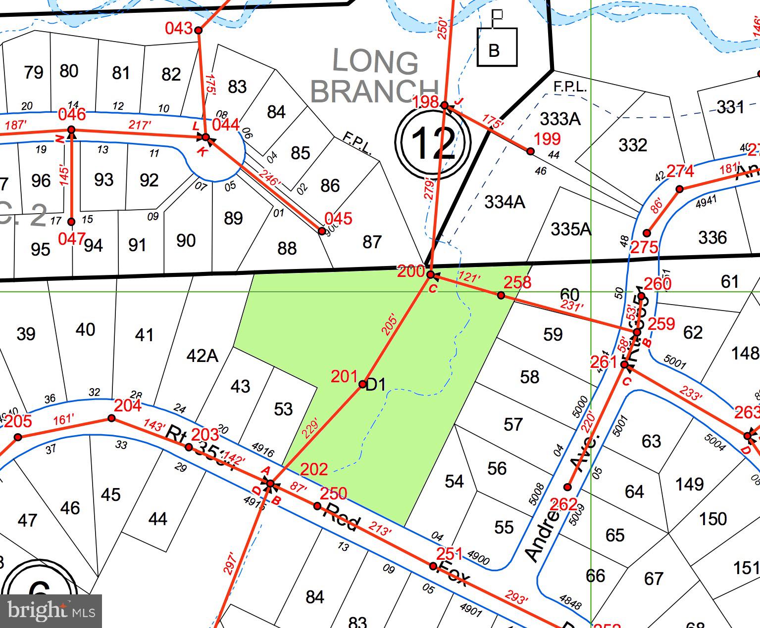 Red Fox Drive Annandale, VA 22003 - Photo 11 of 15 Sewer Map