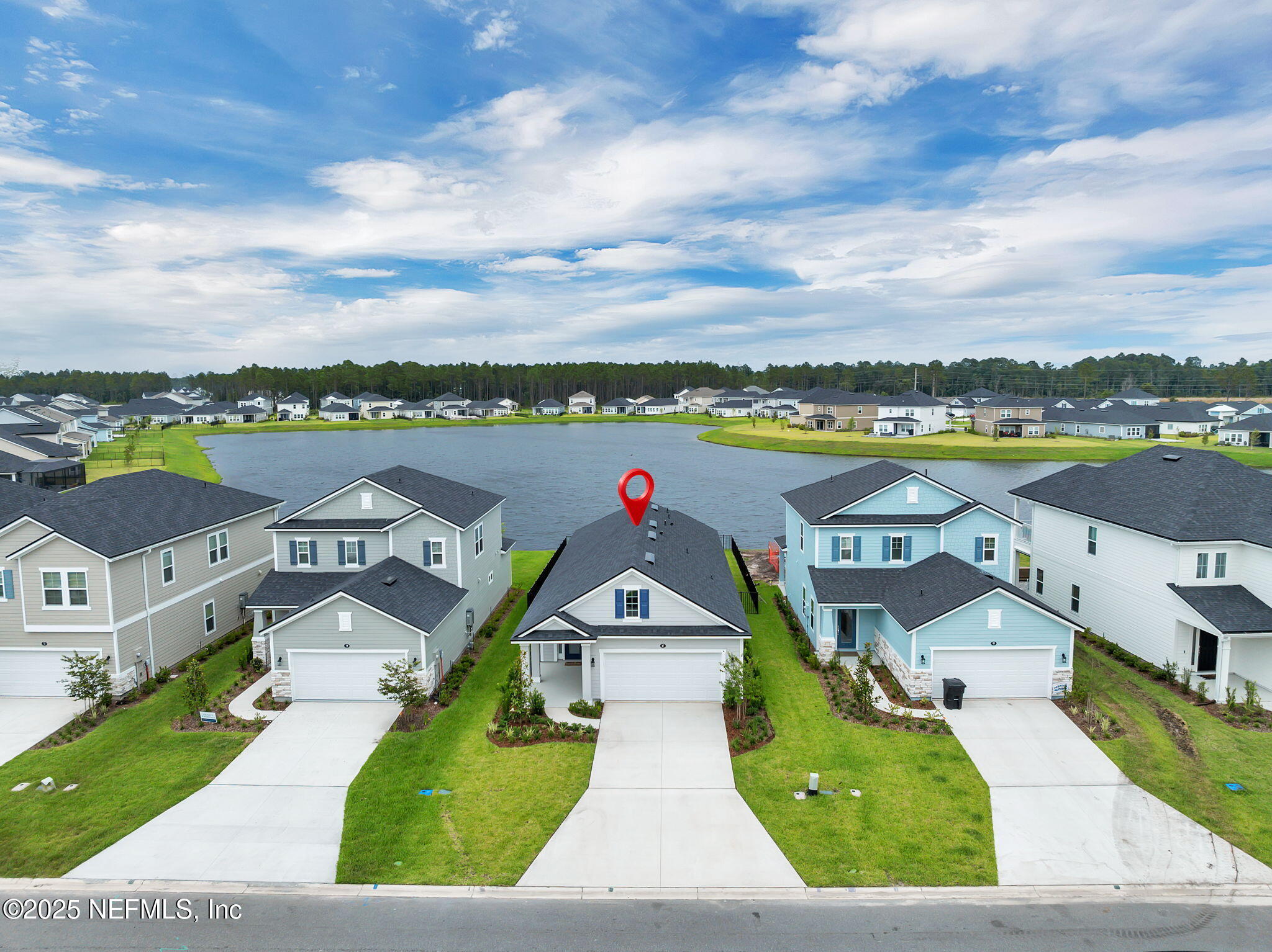 87 Whirlwind Place St. Augustine, FL 32095 - Photo 24 of 44 an aerial view of a house with a ocean view