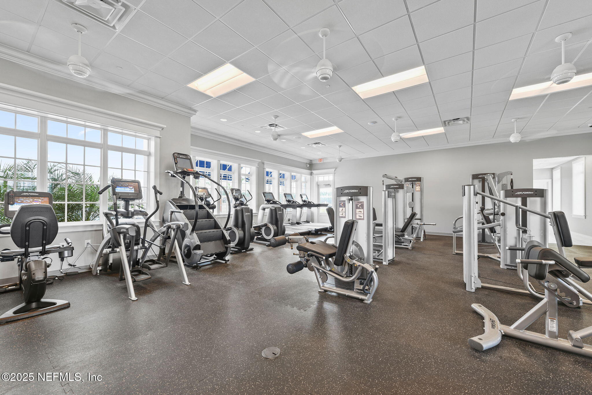 87 Whirlwind Place St. Augustine, FL 32095 - Photo 31 of 44 a view of a room with gym equipment