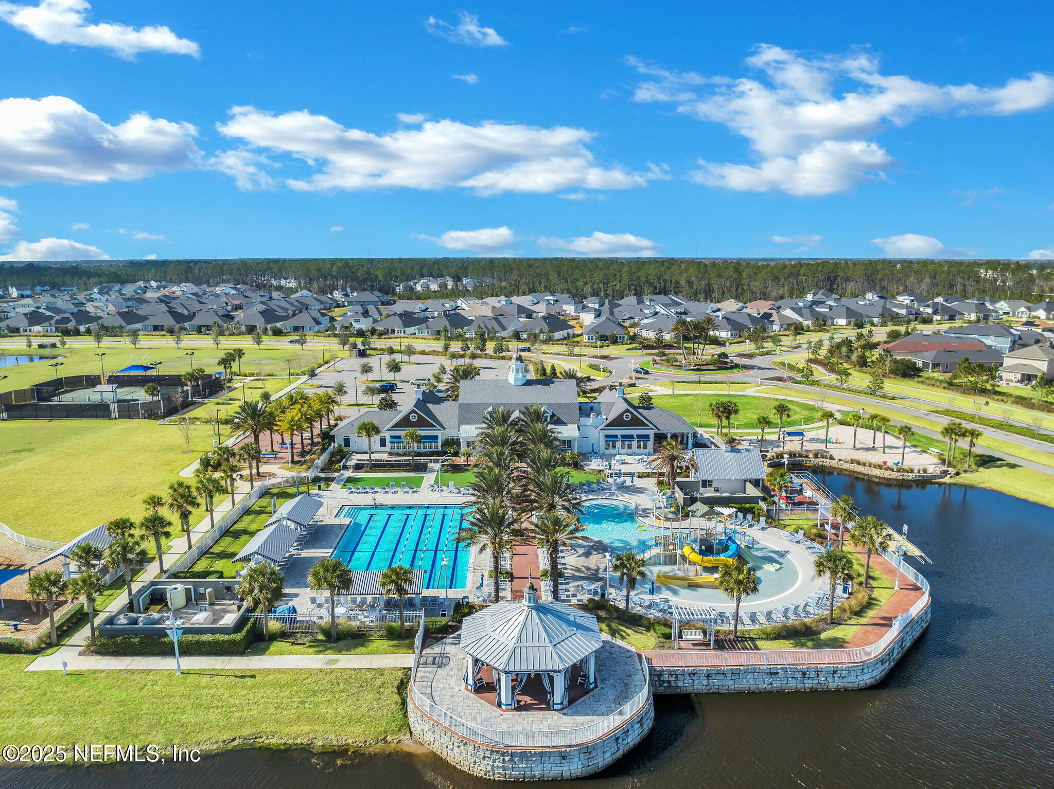 87 Whirlwind Place St. Augustine, FL 32095 - Photo 40 of 44 a view of a swimming pool with an ocean view