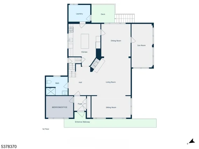 a picture of a floor plan