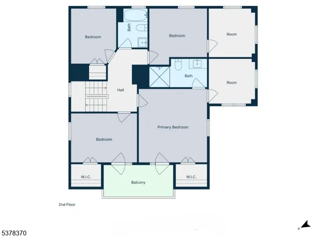 a picture of a floor plan