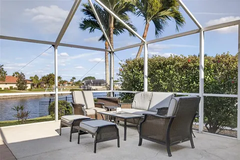 a view of outdoor space with seating