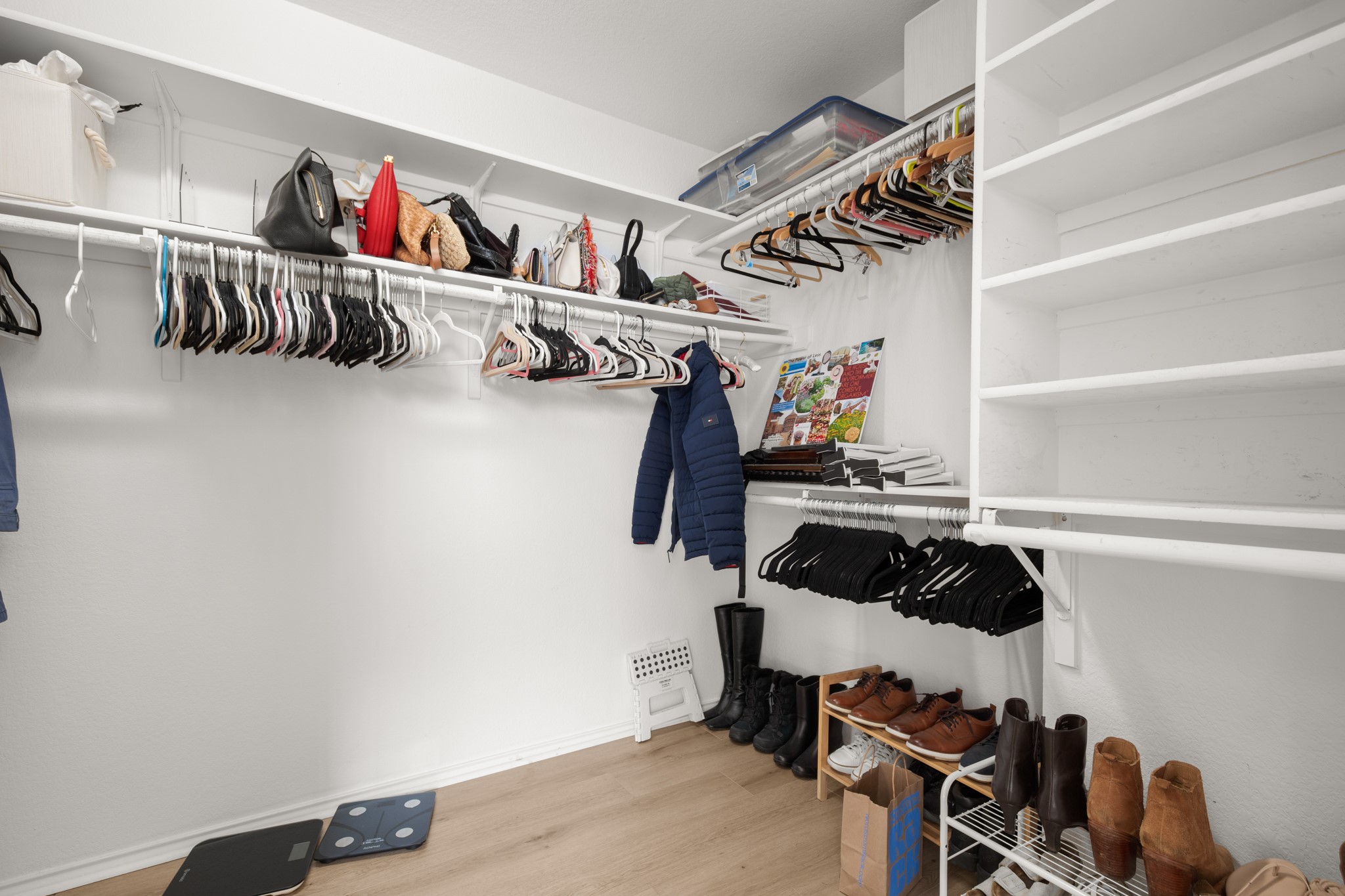 4523 Ramies Run Austin, TX 78749 - Photo 29 of 30 Walk in closet with light wood finished floors