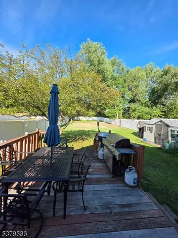 a view of deck with patio