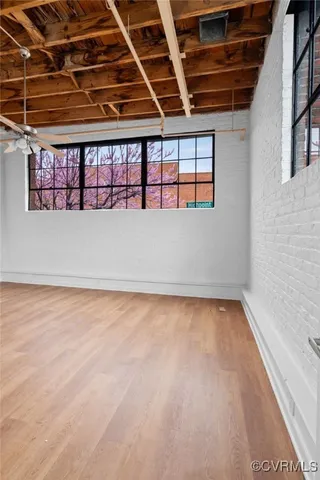a bathroom with a sink and a white door