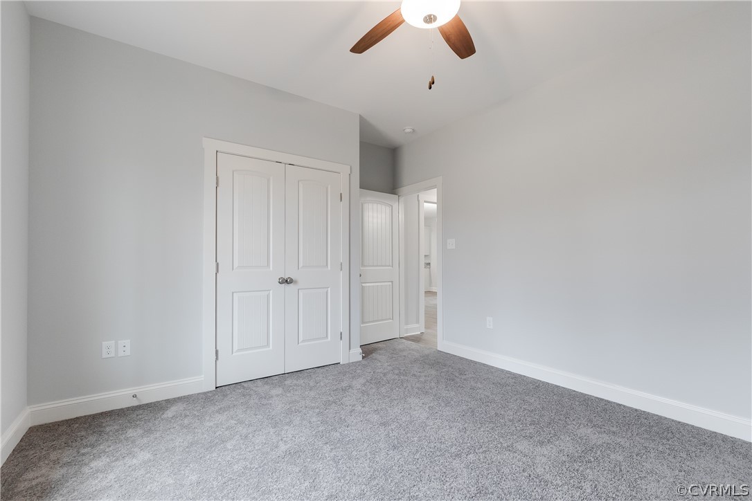 3205 Lowry Road Columbia, VA 23038 - Photo 21 of 37 an empty room with a empty space and a ceiling fan