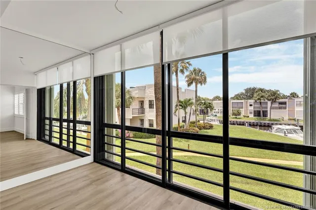 a view of a city from a window