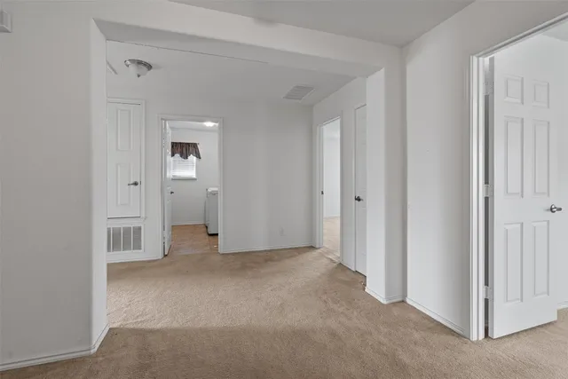 a view of empty room