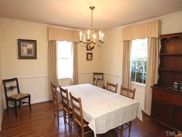 7904 Netherlands Drive Raleigh, NC 27606 - Photo 4 of 15 Lovely formal dining room or home office.
