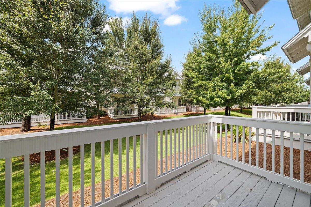 73 Dune Comet Lane, Unit B Inlet Beach, FL 32461 - Photo 18 of 25 a view of a wooden roof deck
