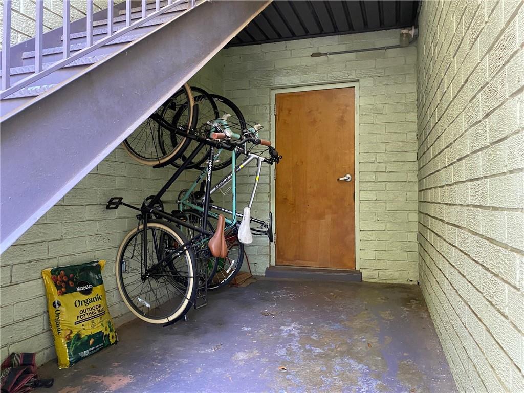 181 Powell Street Southeast, Unit 2 Atlanta, GA 30316 - Photo 33 of 47 a view of a garage with door