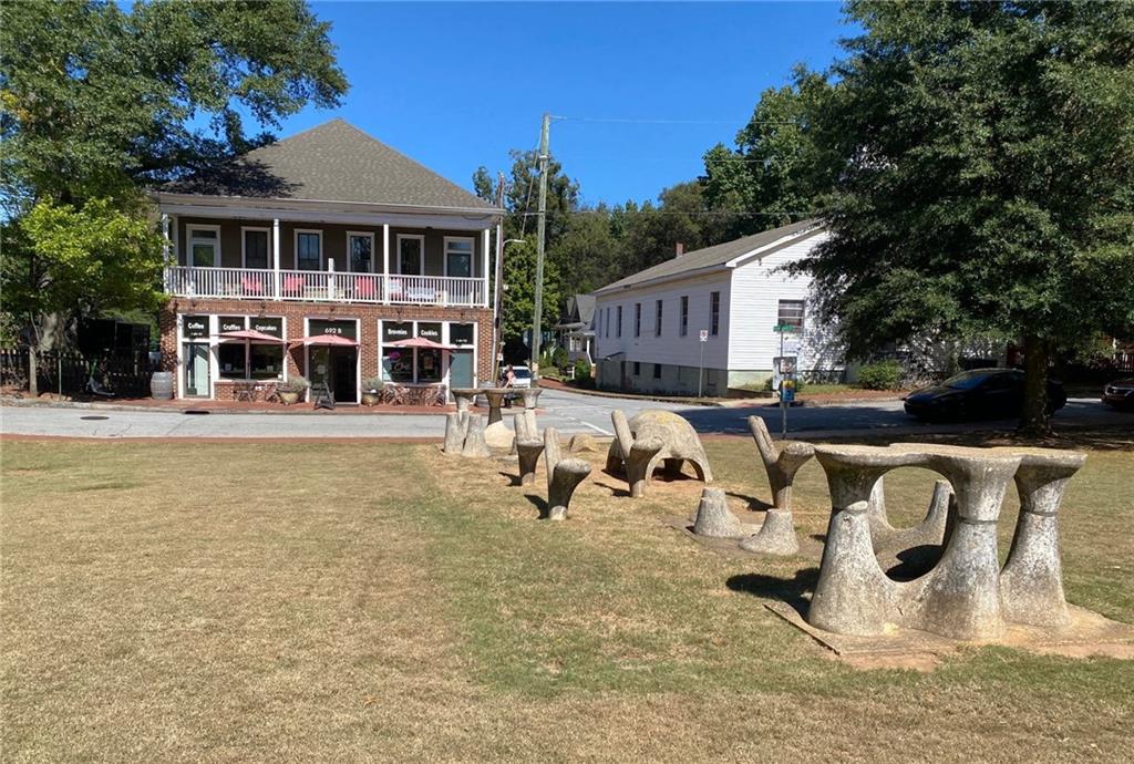 181 Powell Street Southeast, Unit 2 Atlanta, GA 30316 - Photo 39 of 47 a front view of a house with swimming pool