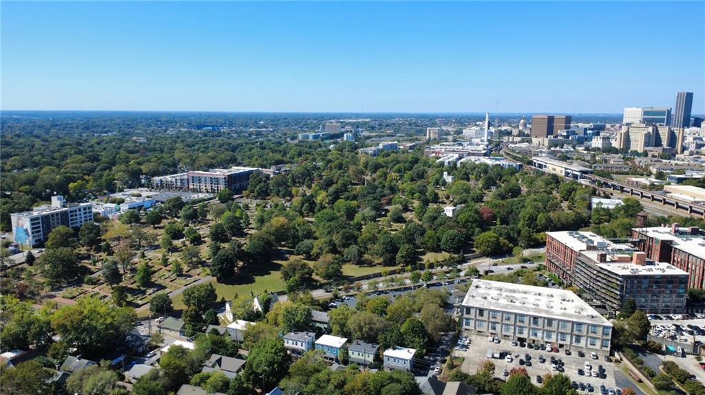 181 Powell Street Southeast, Unit 2 Atlanta, GA 30316 - Photo 43 of 47 an aerial view of multiple house