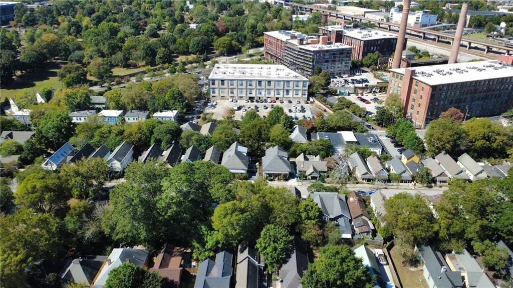 181 Powell Street Southeast, Unit 2 Atlanta, GA 30316 - Photo 46 of 47 an aerial view of multiple house
