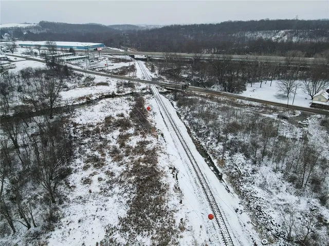 a view of a lake with a mountain