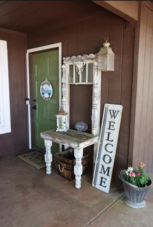 a view of a storage and utility room with racks on the wall