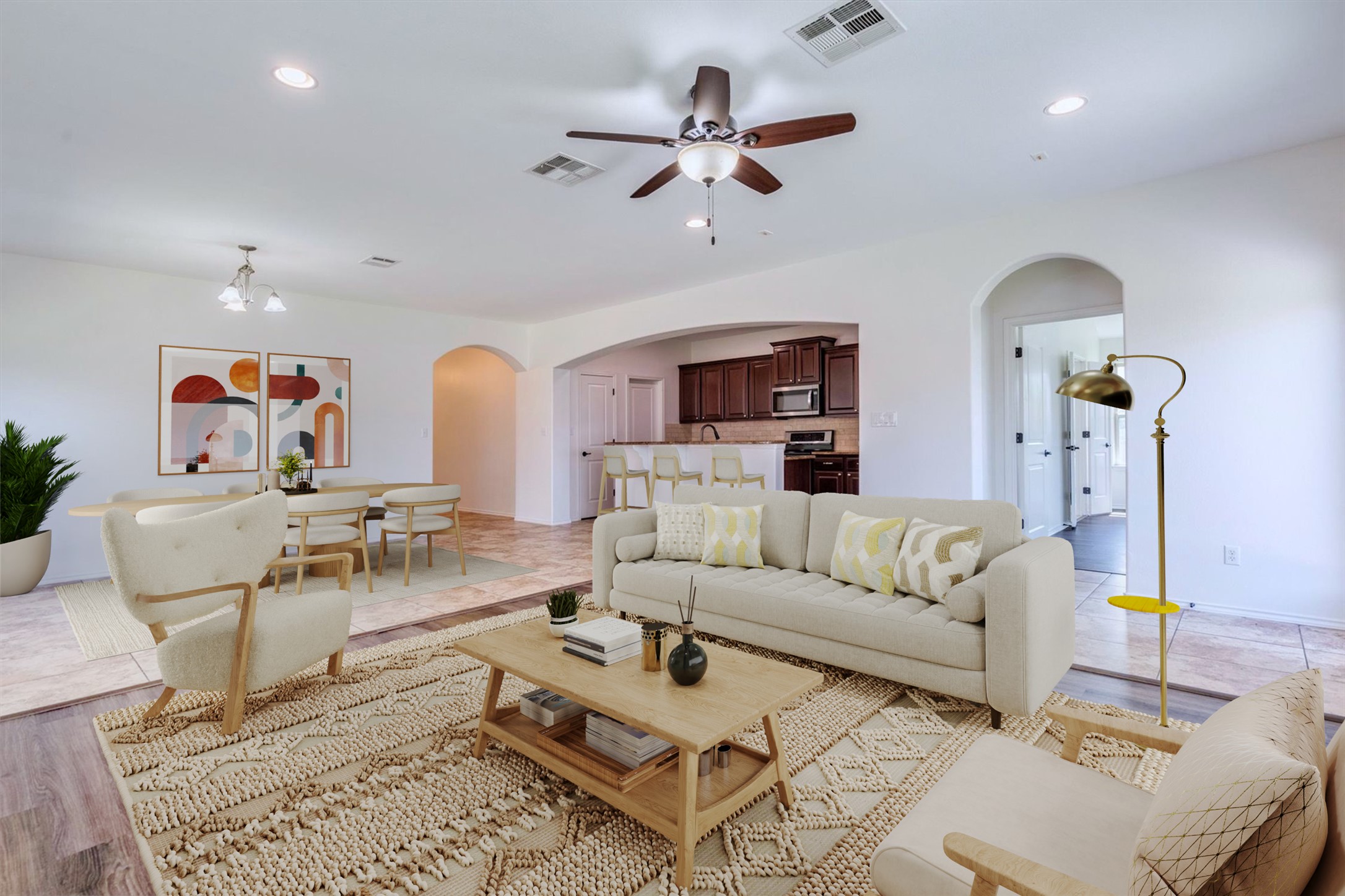 16829 Ruggio Road Pflugerville, TX 78660 - Photo 7 of 40 a living room with furniture