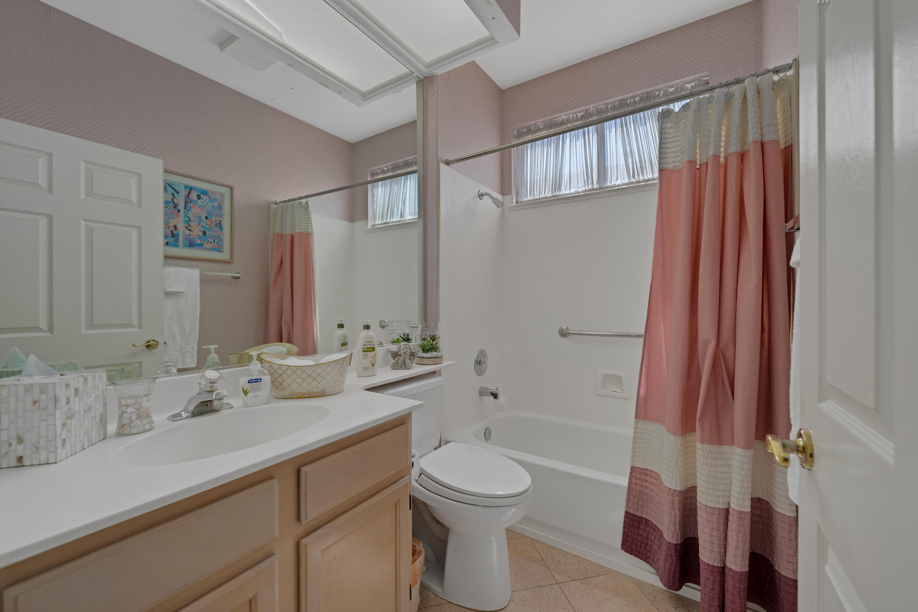 78274 Rainbow Drive Palm Desert, CA 92211 - Photo 23 of 24 a bathroom with a sink a toilet and shower