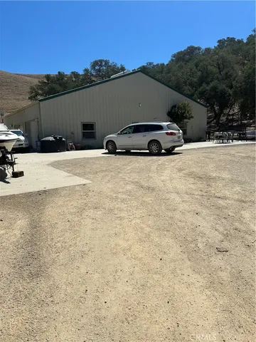 a car parked on the side of a road