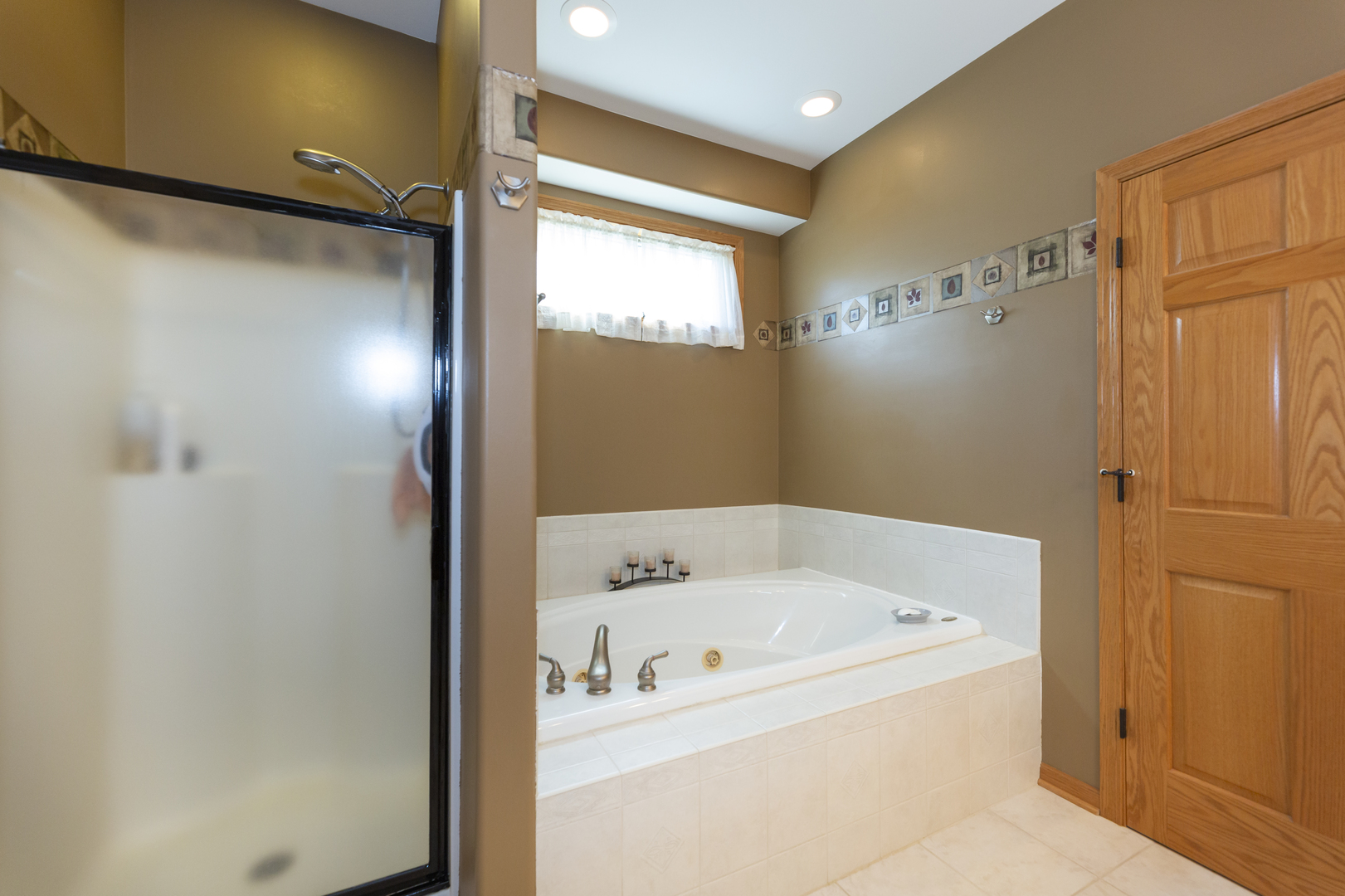 311 Stearn Drive Genoa, IL 60135 - Photo 34 of 48 a bathroom with a tub and a shower