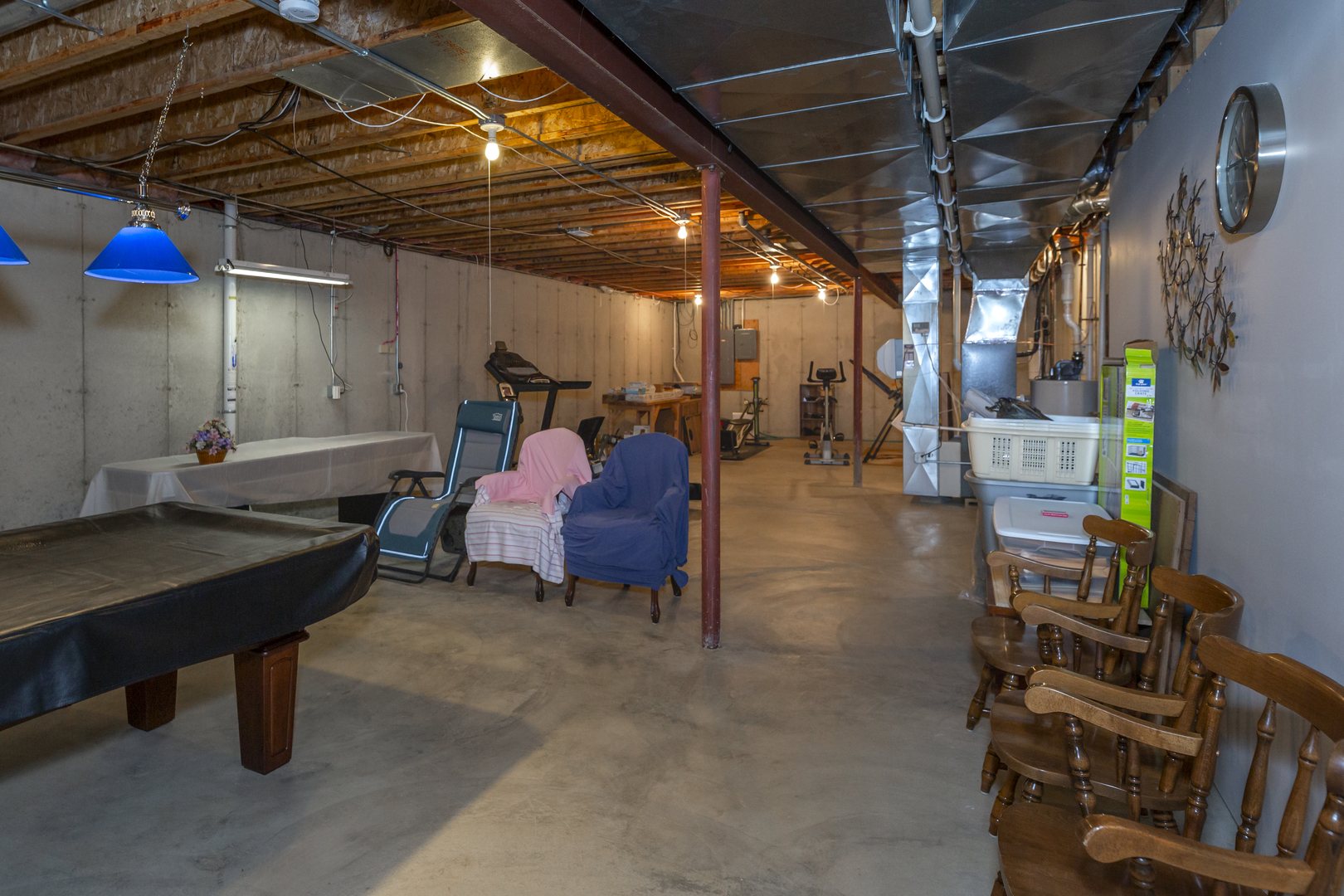 311 Stearn Drive Genoa, IL 60135 - Photo 42 of 48 a view of a room with gym equipment