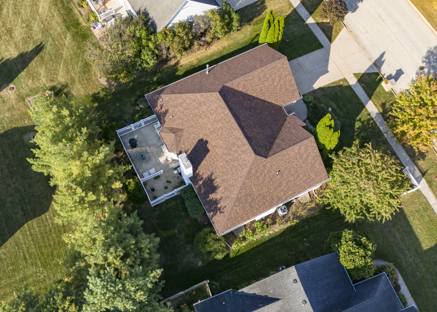 311 Stearn Drive Genoa, IL 60135 - Photo 9 of 48 an aerial view of a house with a yard and garden