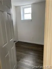 a kitchen with stainless steel appliances a stove and a microwave