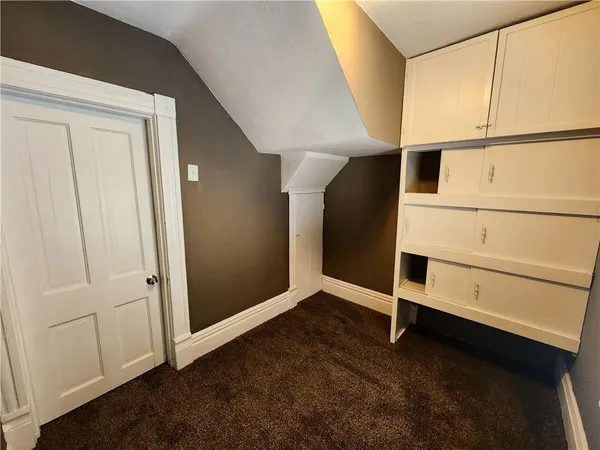 a view of closet area