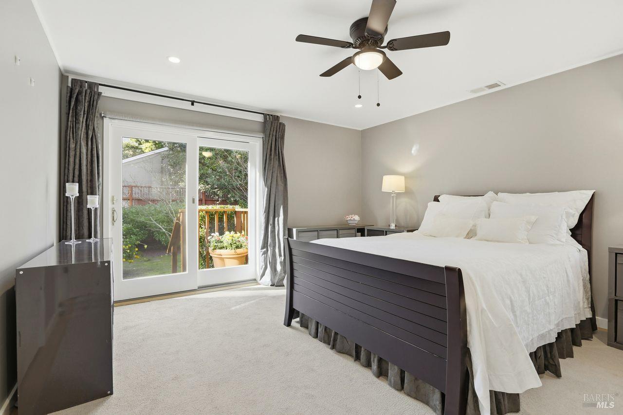 41 Bretano Way Greenbrae, CA 94904 - Photo 13 of 28 Warm and inviting with access to the private enclosed back yard.