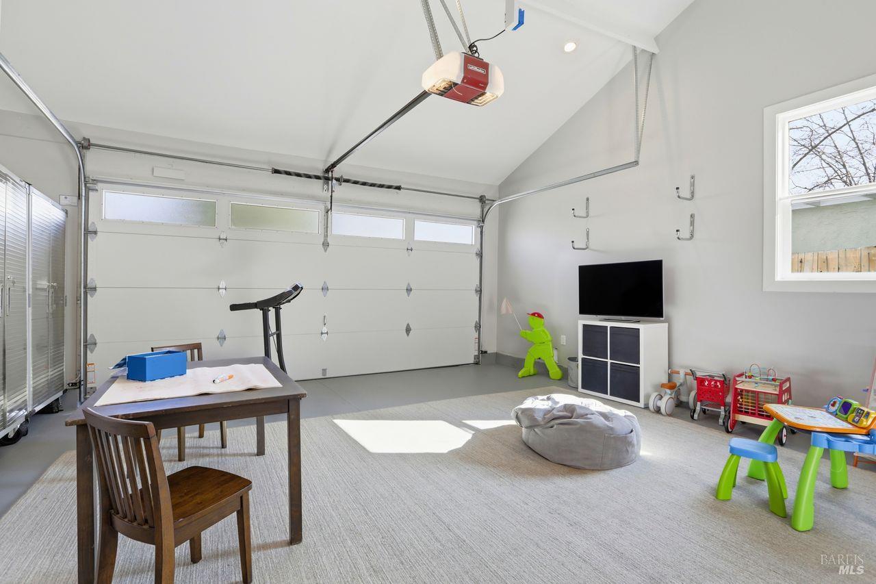 41 Bretano Way Greenbrae, CA 94904 - Photo 21 of 28 Finished garage with new lighting. Morning workout while the family sleeps..