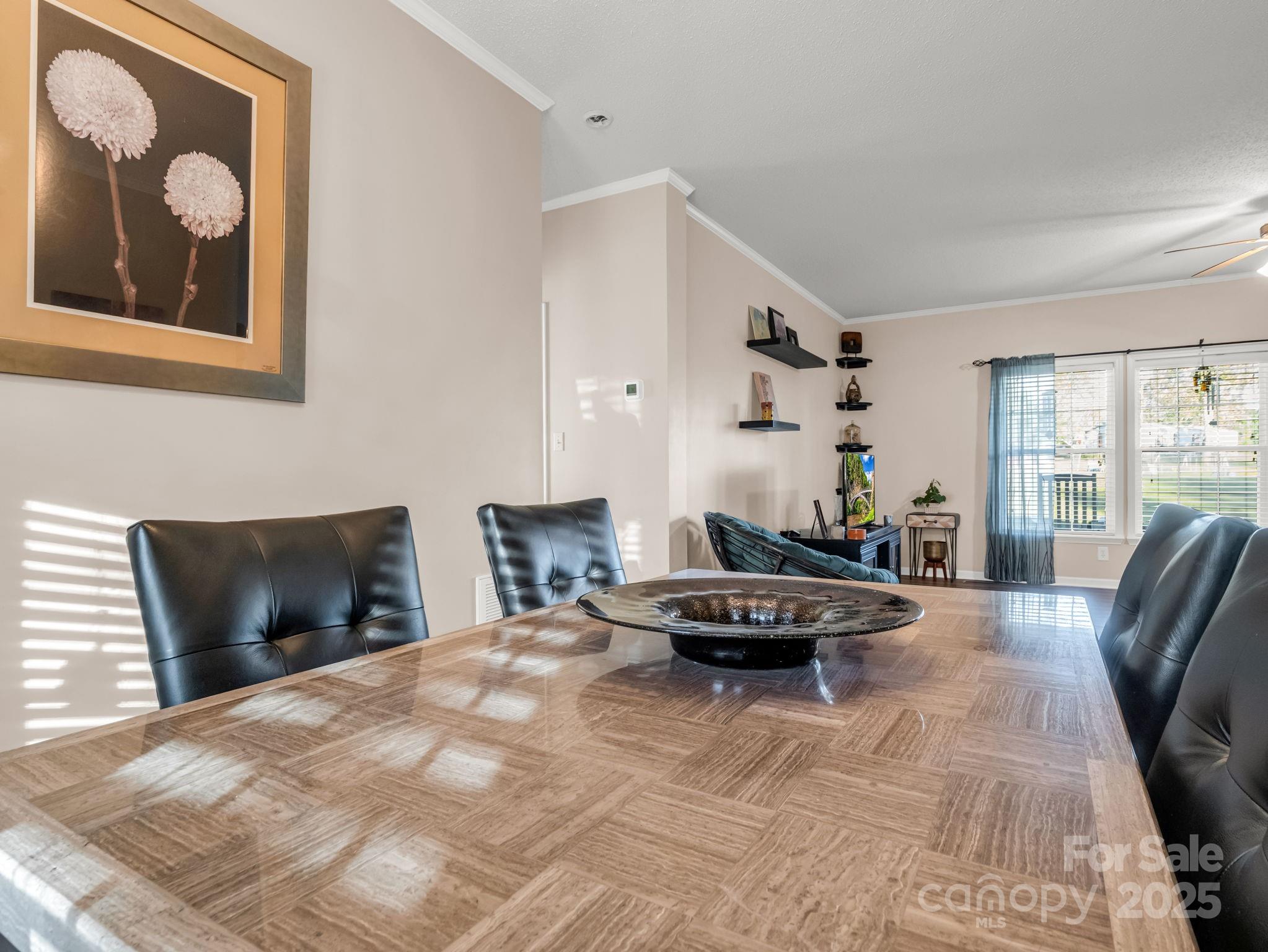 435 Brooks Road Bostic, NC 28018 - Photo 16 of 41 a bedroom with furniture and a large window