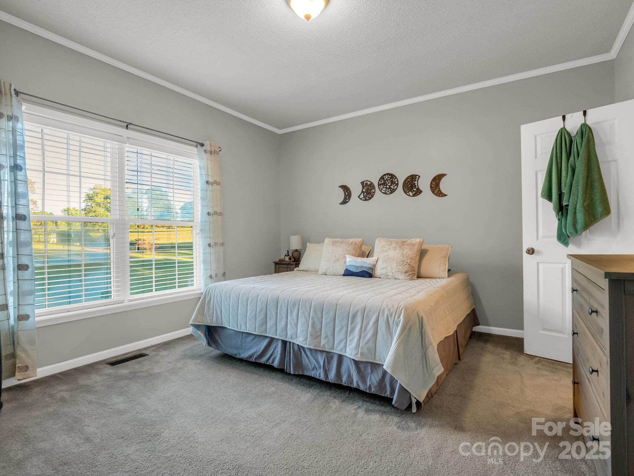 435 Brooks Road Bostic, NC 28018 - Photo 17 of 41 a spacious bedroom with a bed and a window