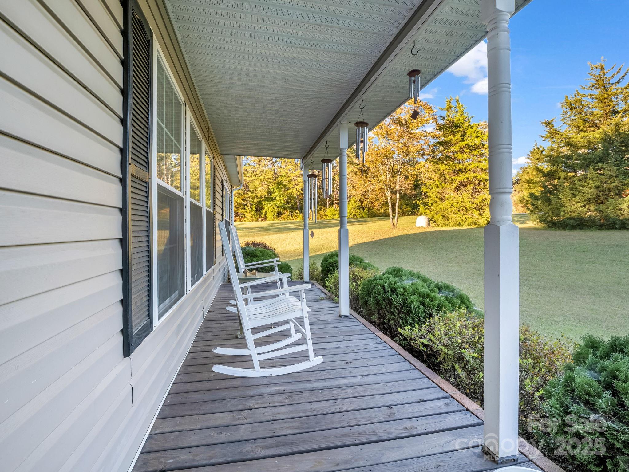 435 Brooks Road Bostic, NC 28018 - Photo 6 of 41 a view of outdoor space with wooden floor and outdoor seating