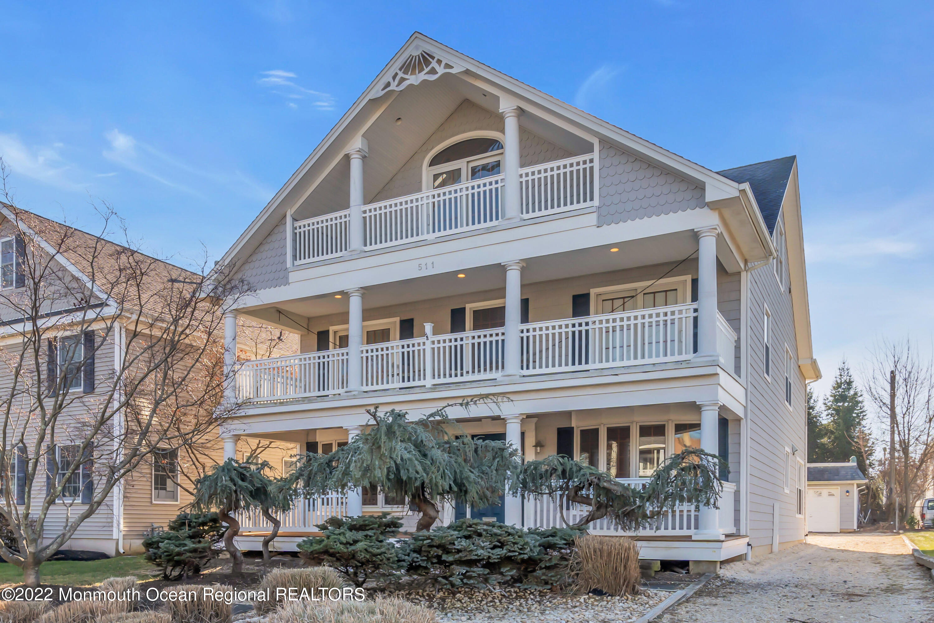 511 Passaic Avenue Spring Lake, NJ 07762 - Photo 3 of 105 a front view of a house with a yard