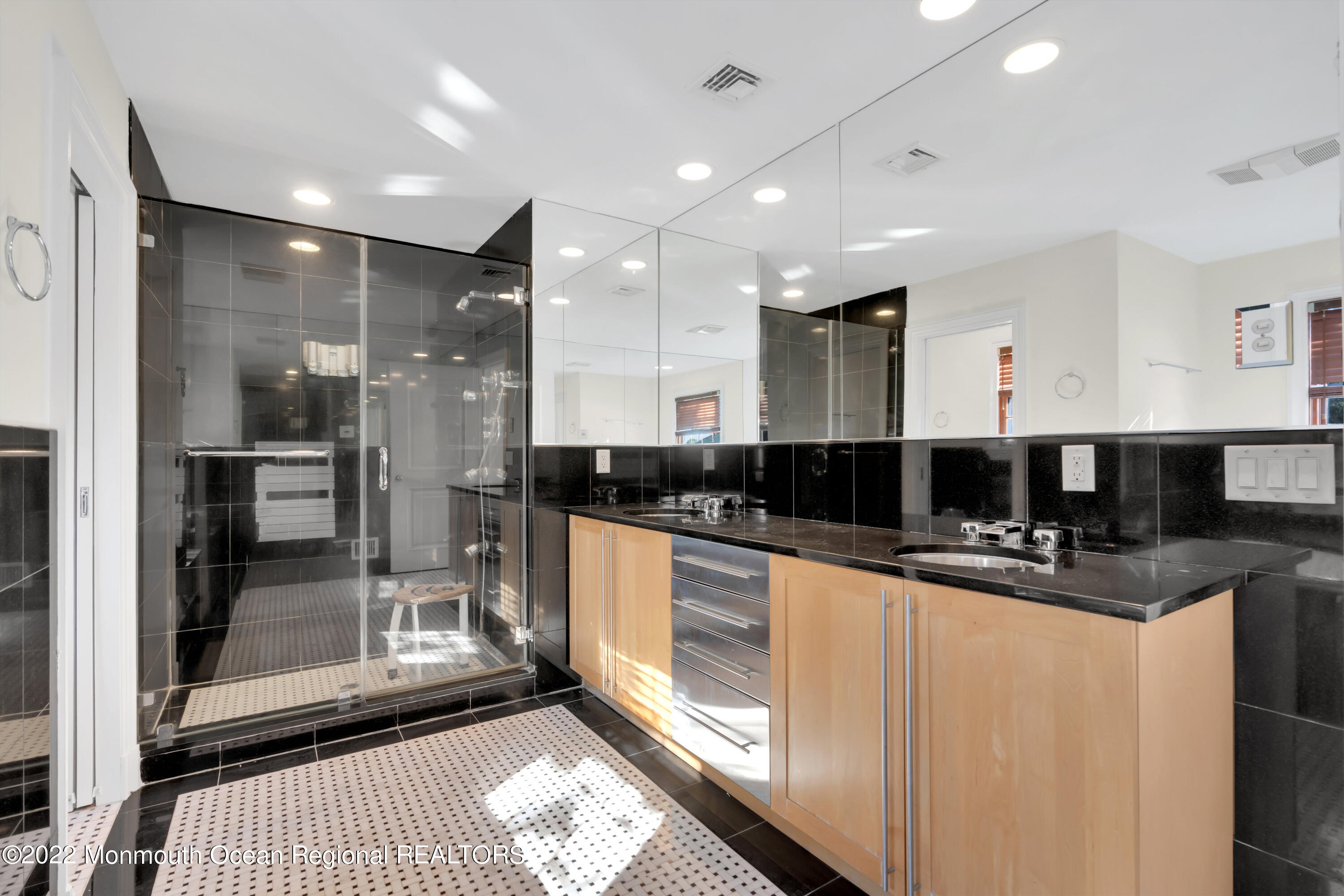 511 Passaic Avenue Spring Lake, NJ 07762 - Photo 55 of 105 a large kitchen with a large counter top space and stainless steel appliances