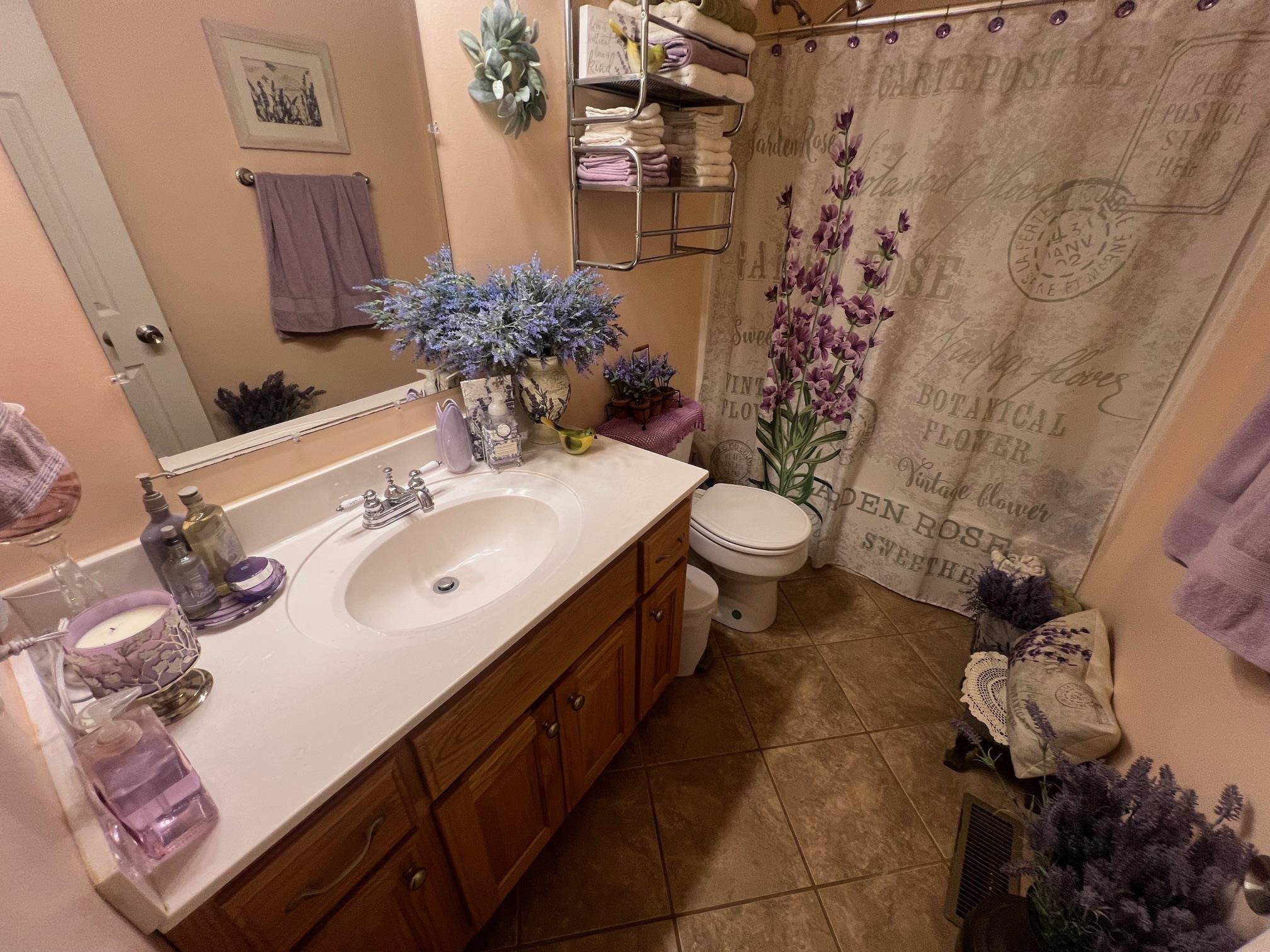 880 Double Springs Loop Savannah, TN 38372 - Photo 18 of 40 a bathroom with a sink and mirror with toilet