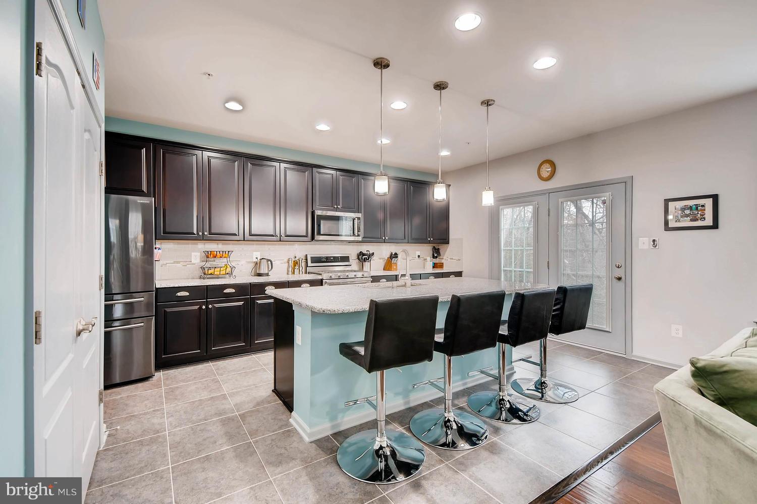10521 Braddock Run Road Baltimore, MD 21220 - Photo 7 of 30 Custom kitchen w/breakfast bar