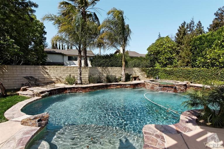 3903 Southhampton Road Moorpark, CA 93021 - Photo 28 of 29 a view of a backyard with plants and patio
