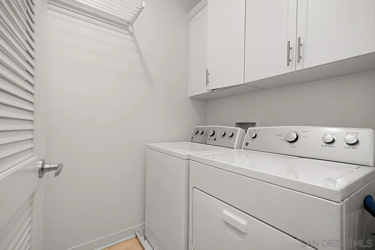 2036 Foxtrot Loop, Unit 4 Chula Vista, CA 91915 - Photo 11 of 33 a utility room with dryer and washer