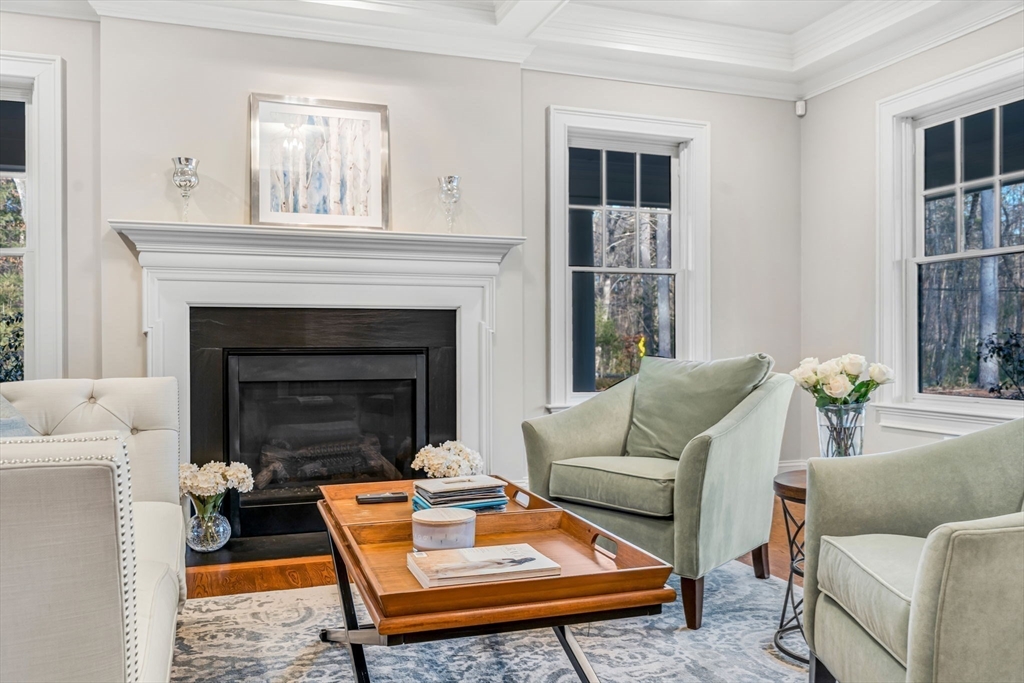 134 Pope Road Acton, MA 01720 - Photo 7 of 39 a living room with furniture and a fireplace