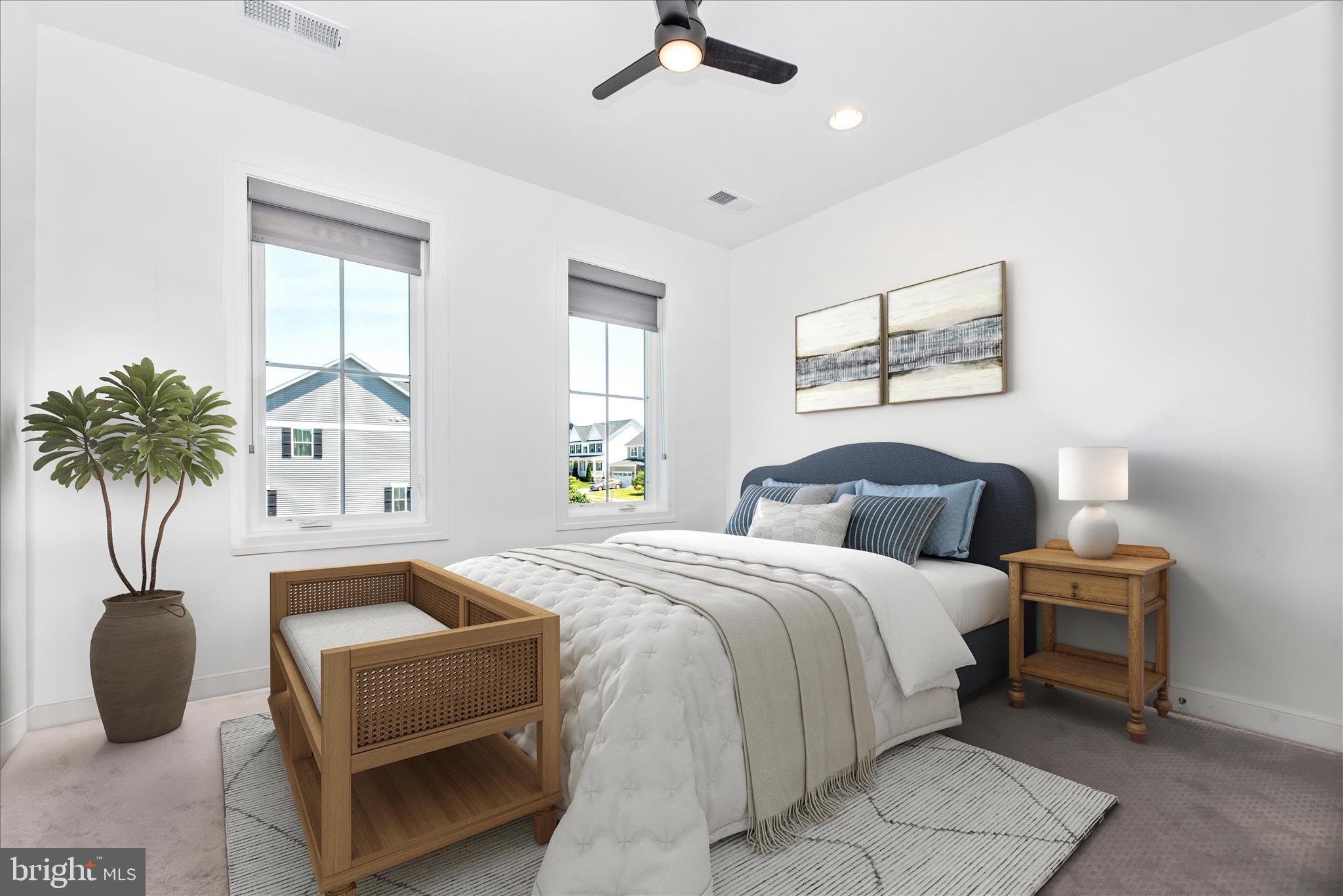 4732 Plum Road Monrovia, MD 21770 - Photo 55 of 93 Virtually Staged Bedroom 3, 2nd floor