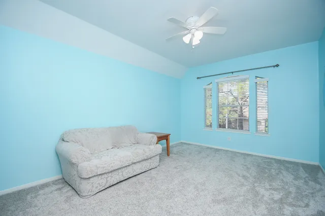 a bathroom with a sink vanity and mirror