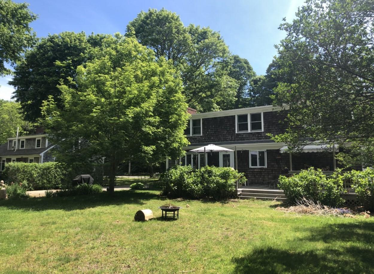 57 Mill Road Falmouth, MA 02540 - Photo 32 of 43 Yard with firepit