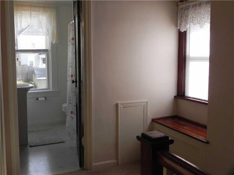469 Irvin Avenue Rochester, PA 15074 - Photo 12 of 21 Interior Space/Layout. Upstairs hall - View of window seat & into Full Bath!