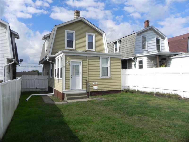 469 Irvin Avenue Rochester, PA 15074 - Photo 19 of 21 Exterior Back. Room for a patio? Very Private!!!