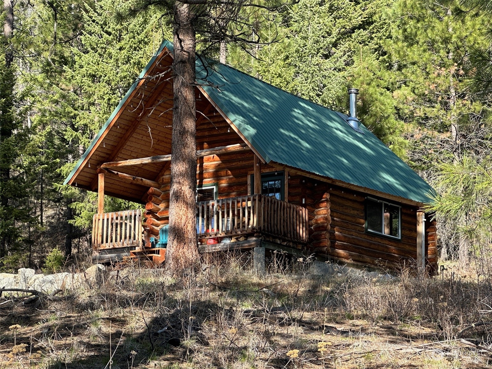 100 Lone Pine Trail Riverside, WA 98849 - Photo 20 of 37 a view of house with a yard